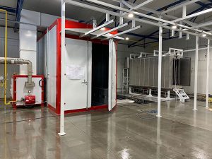 Gas Batch Curing Oven